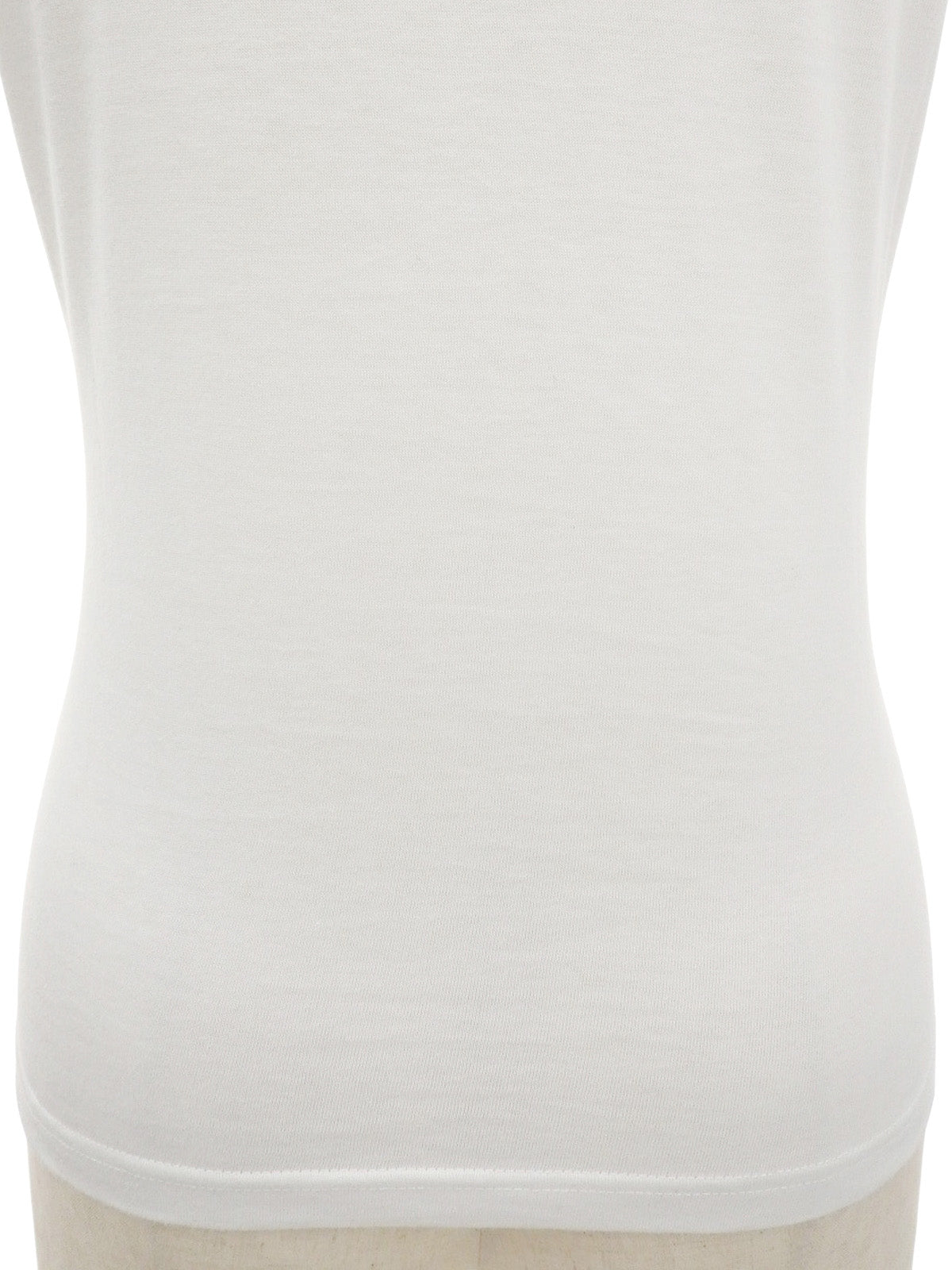 白色/多色动物纹短袖上衣