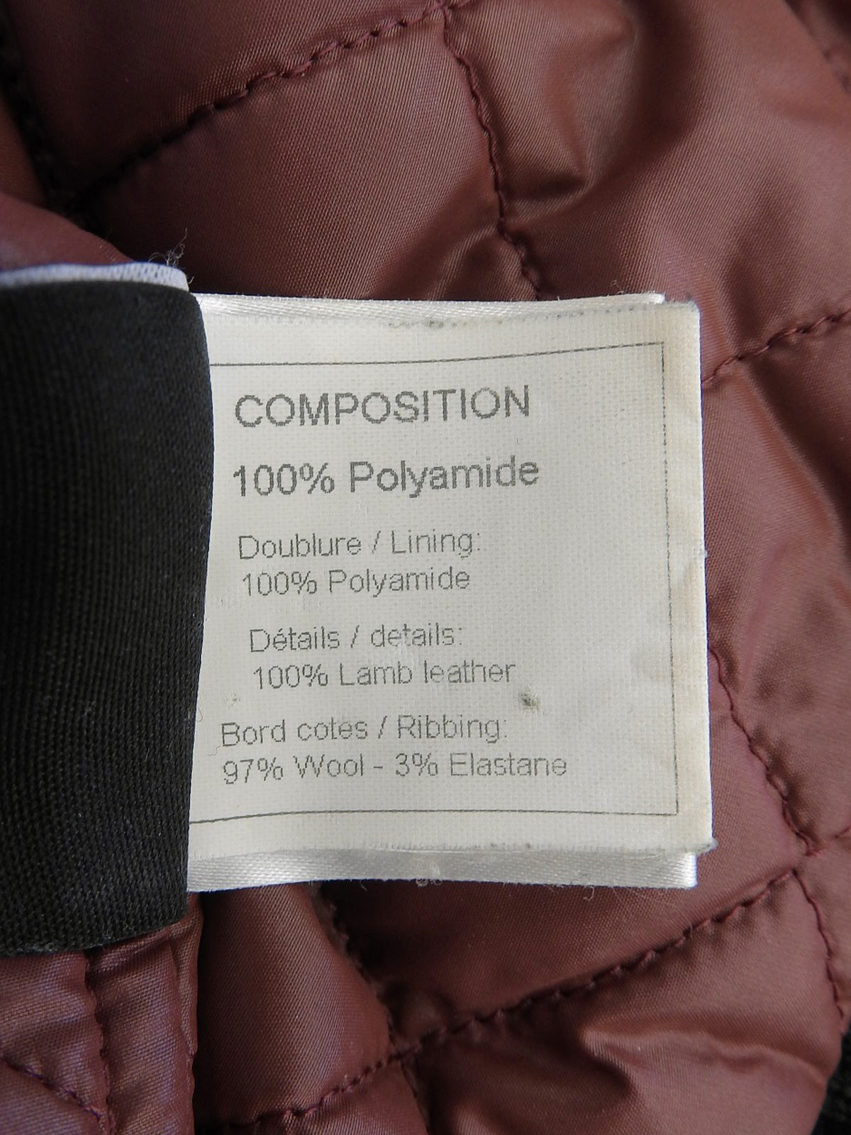 Sports Line CC Mark Quilted Blouson Black