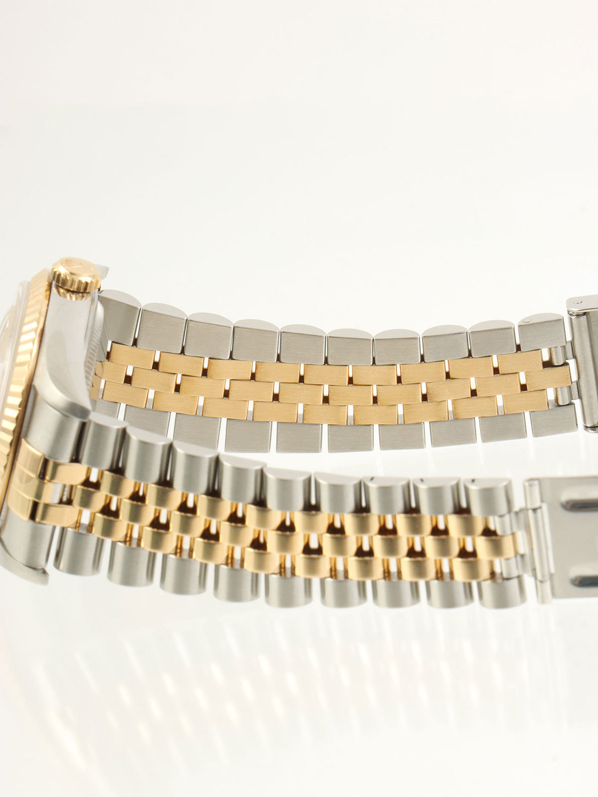 1994-1995 10P Diamond Oyster Perpetual Datejust Gold/Silver