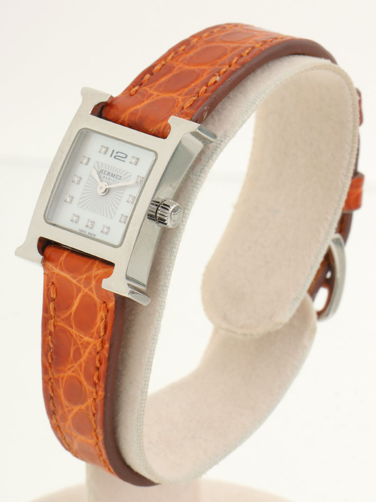 2012 H 手表 银/棕色