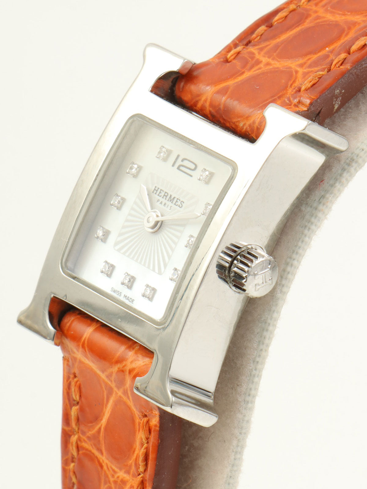 2012 H 手表 银/棕色