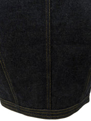 デニムCCマークボタンベスト インディゴ