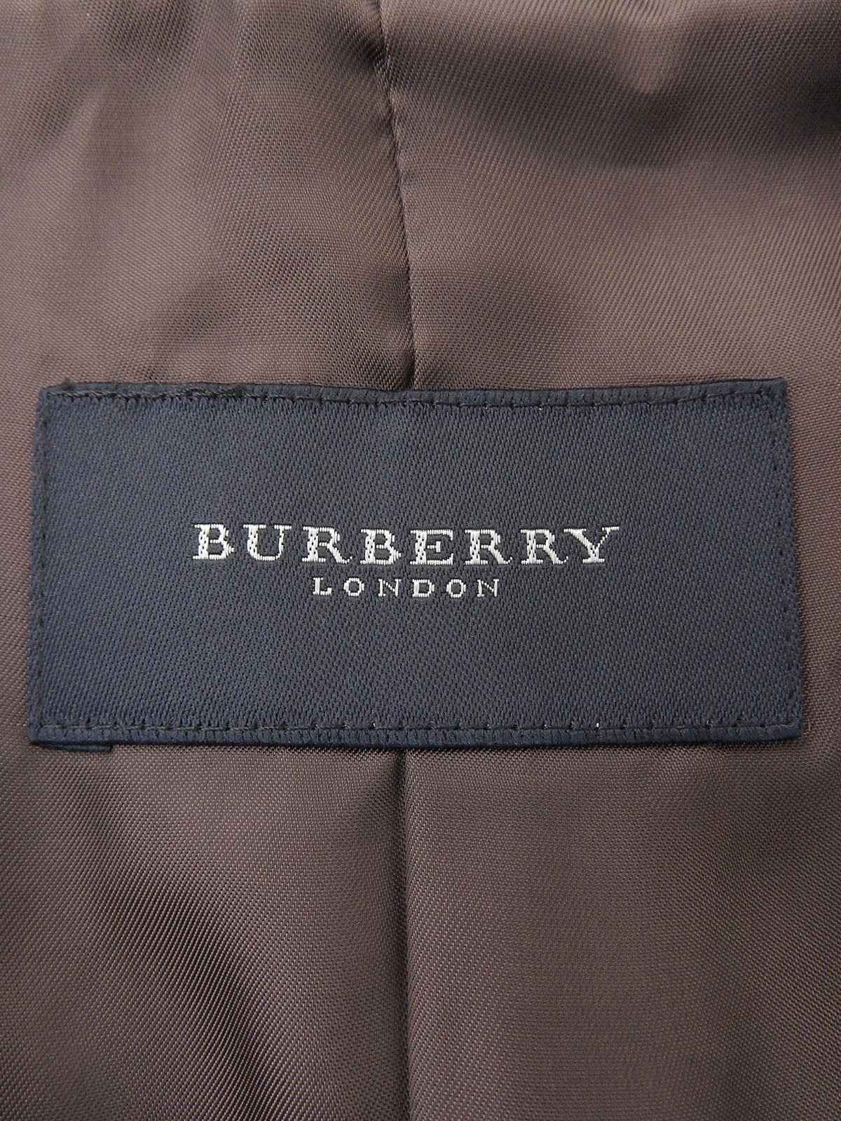 Dark brown leather tailored jacket