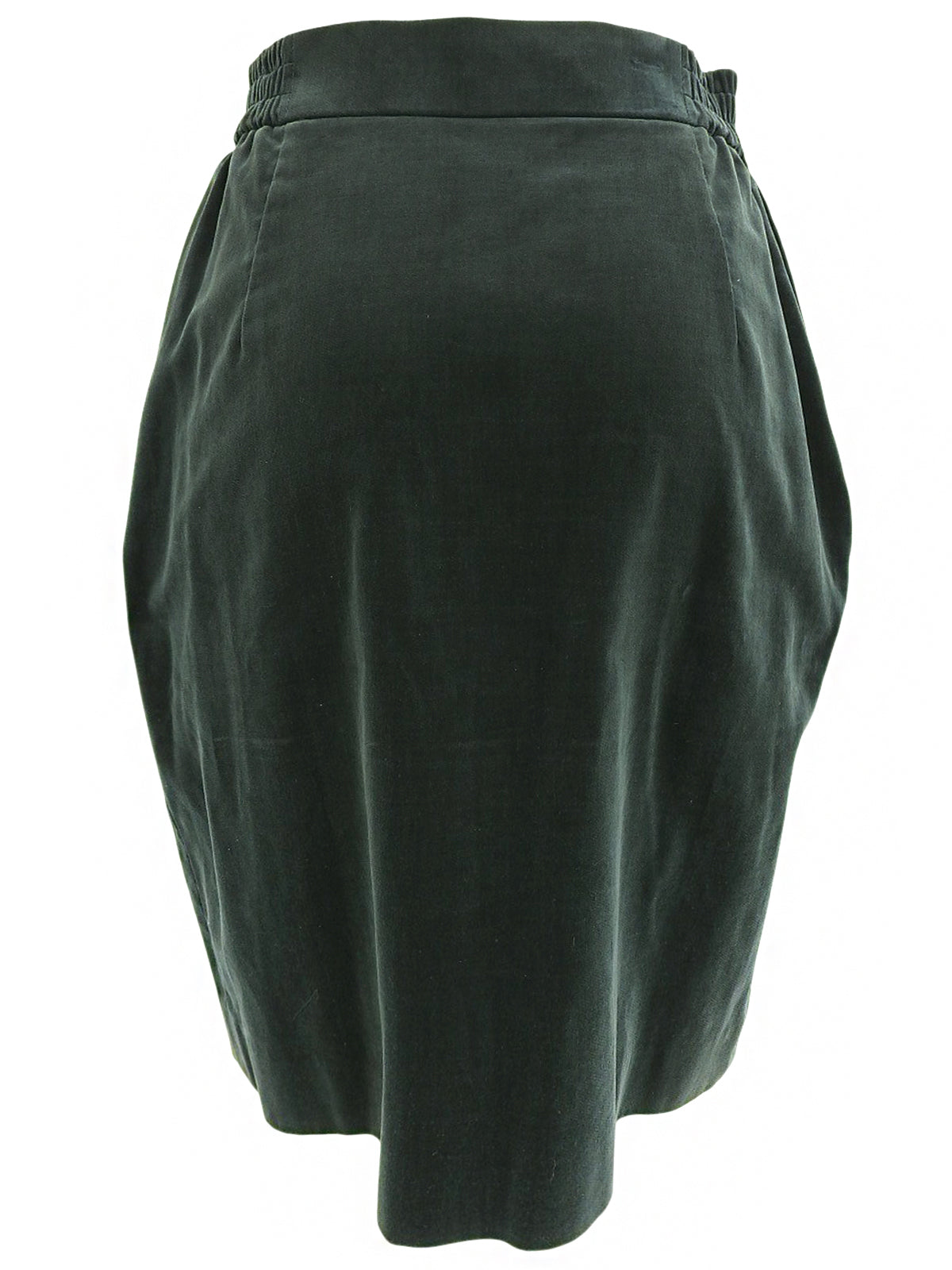 绿色/黑色丝绒格纹套装