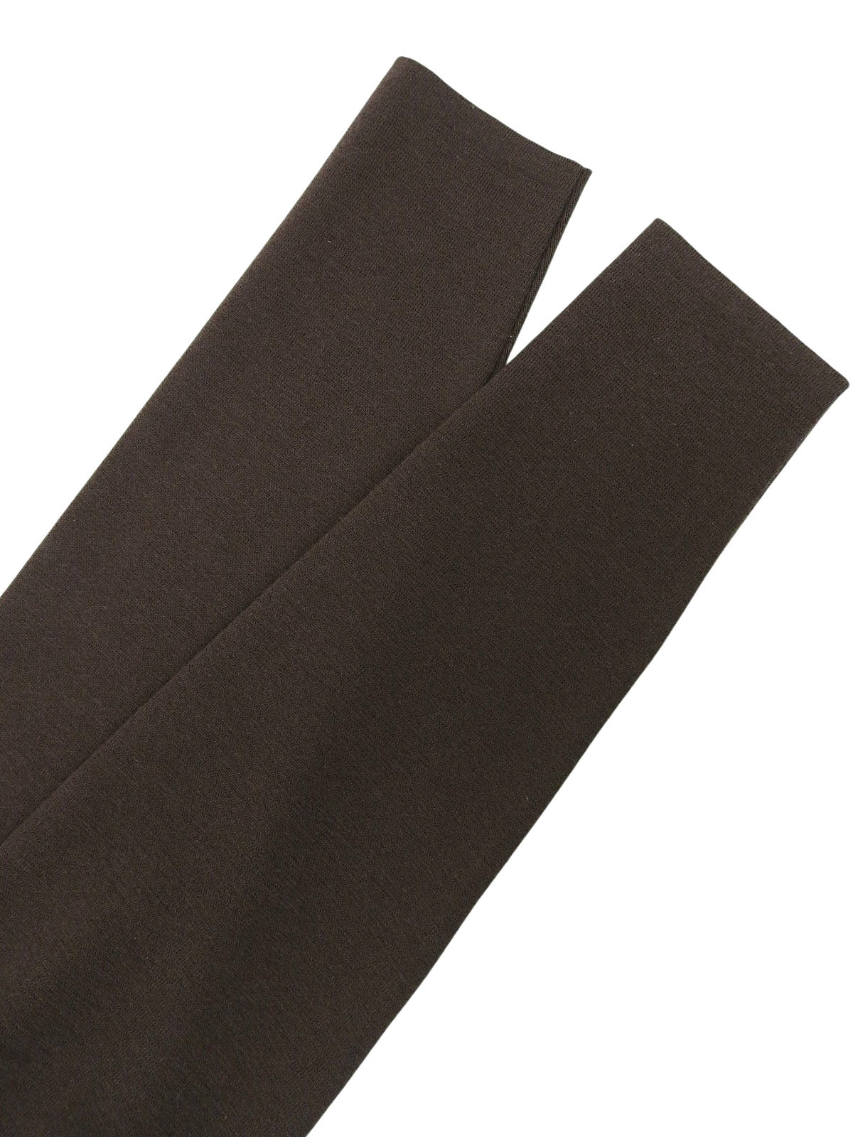 マルチプリント長袖ニットポロシャツ ブラウン/イエロー