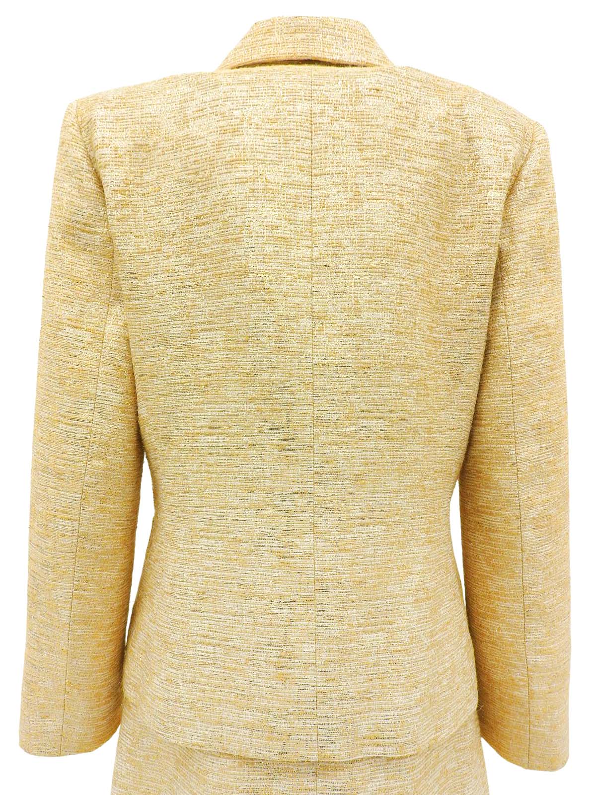 Logo Button Set Up Beige/Gold