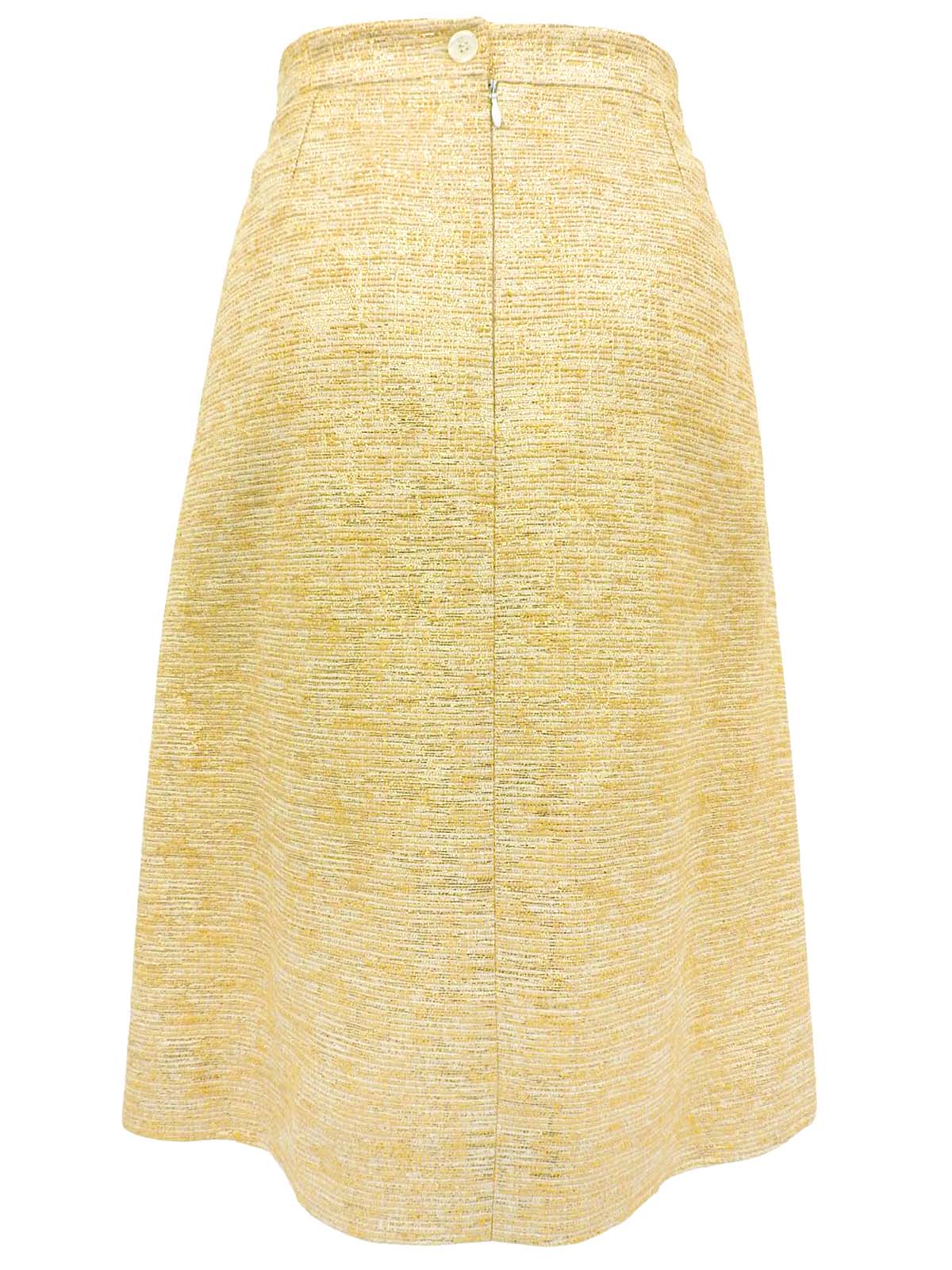Logo Button Set Up Beige/Gold