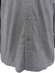 ロゴ刺繍長袖シャツ #Men's M グレー