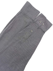 Logo embroidered long sleeve shirt in grey