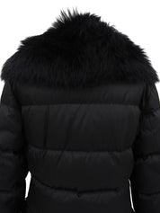 シープファーダッフルコート ブラック