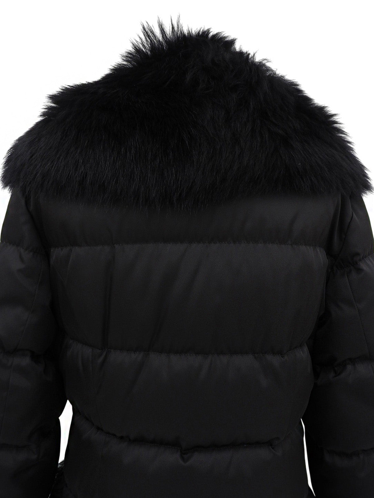 Sheep Fur Duffle Coat #40 Black