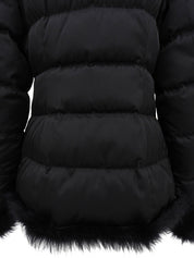 シープファーダッフルコート ブラック