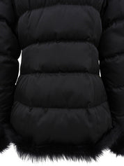 Sheep Fur Duffle Coat #40 Black
