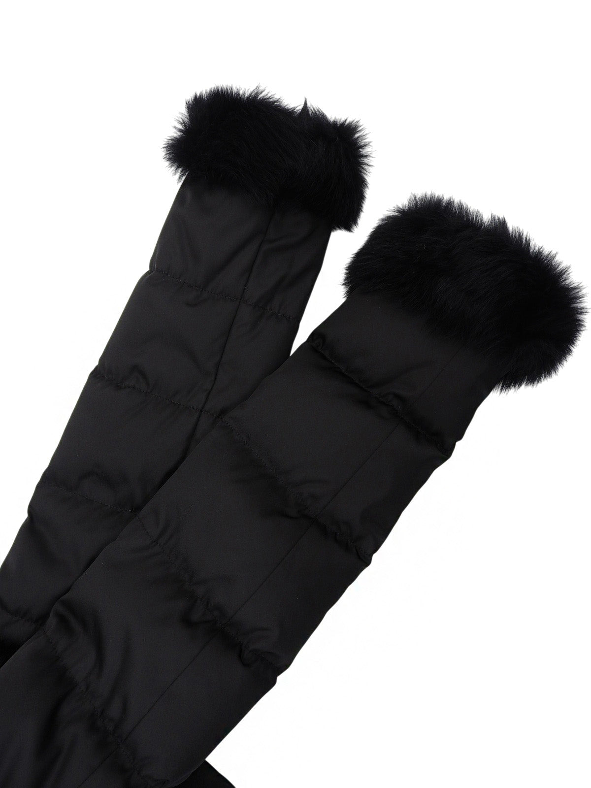 Sheep Fur Duffle Coat #40 Black