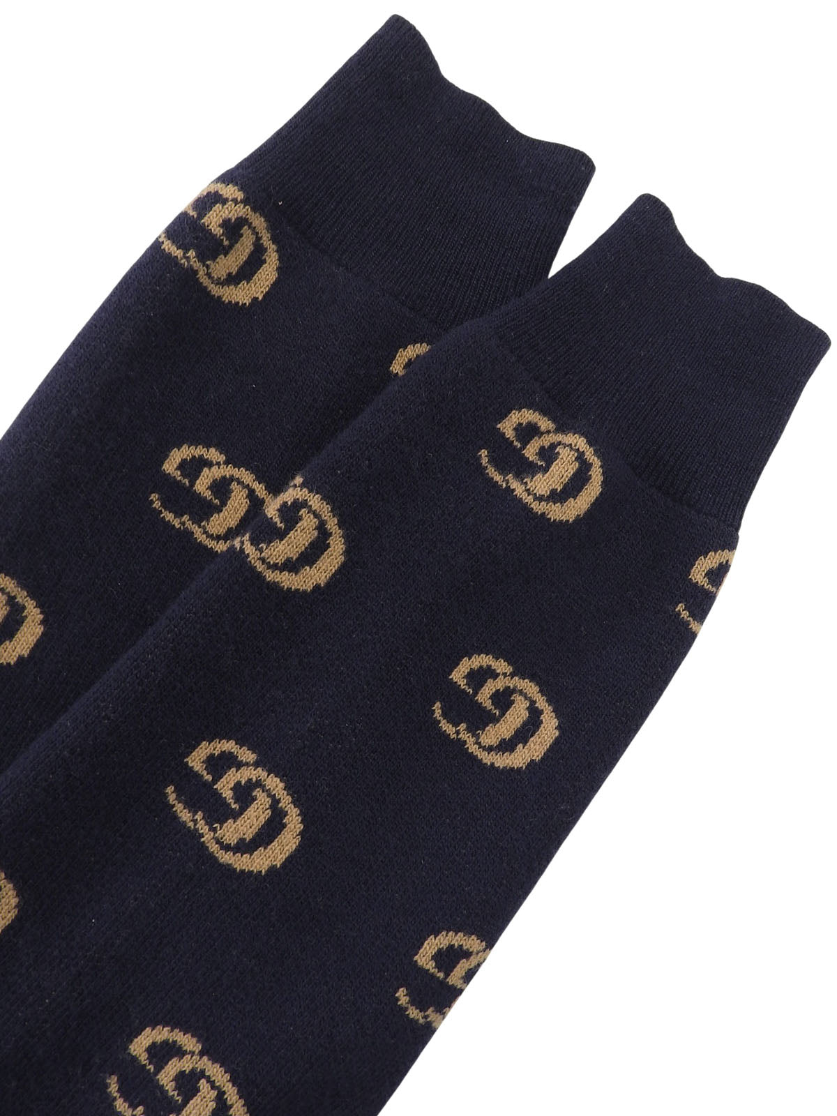 GG Pattern Cardigan Navy/Beige