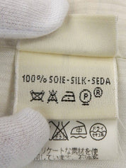 シルクマルチモチーフベスト ライトベージュ/マルチ