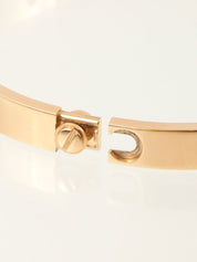 18Kダイヤモンドラブブレスレット ピンクゴールド