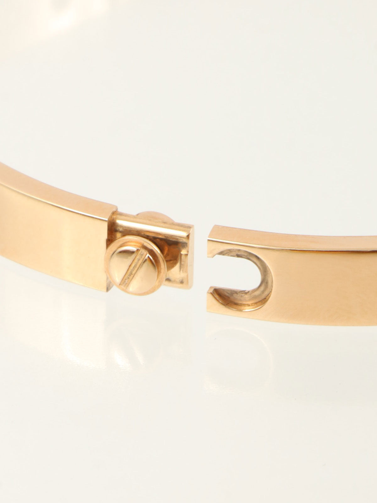 18K Diamond Love Bracelet in Pink Gold