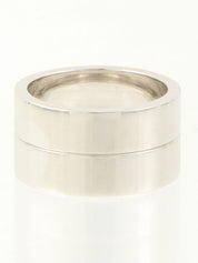 18Kハイラブリング シルバー