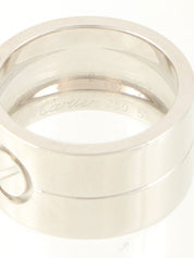 18Kハイラブリング シルバー