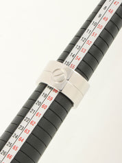 18Kハイラブリング シルバー