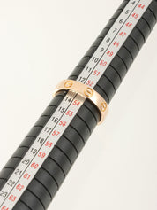 18Kミニラブリング ピンクゴールド