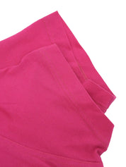 コットンロゴプリント半袖トップス フューシャピンク