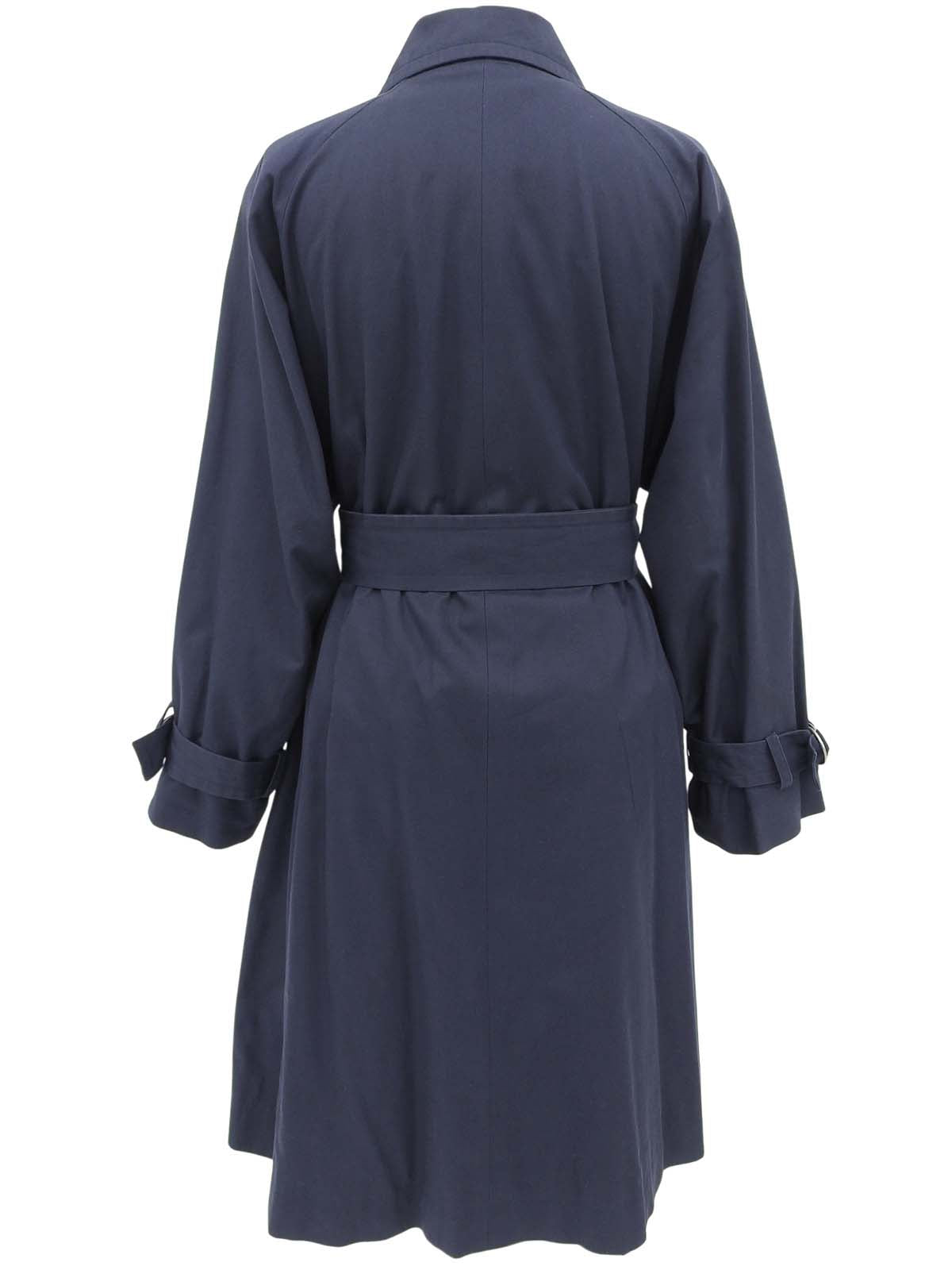トレンチコート ネイビー