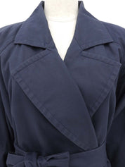 トレンチコート ネイビー