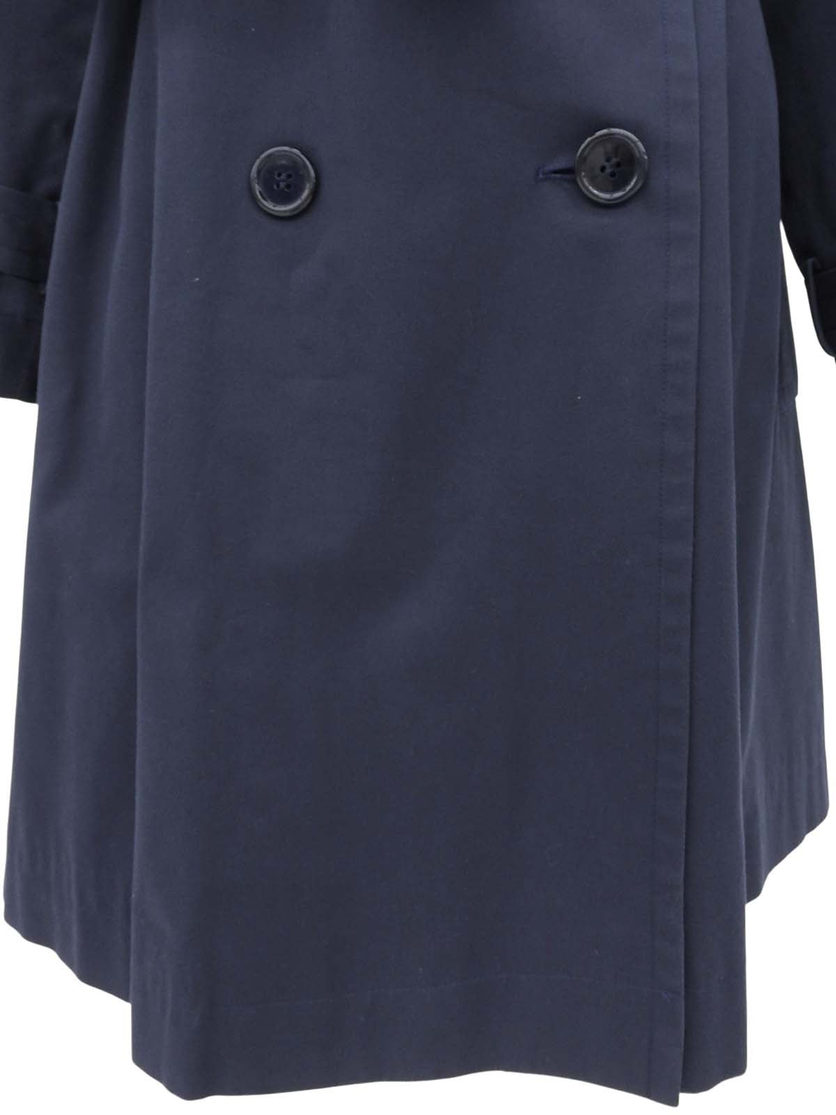 トレンチコート ネイビー