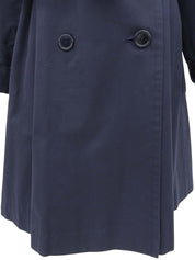 トレンチコート ネイビー