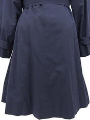 トレンチコート ネイビー