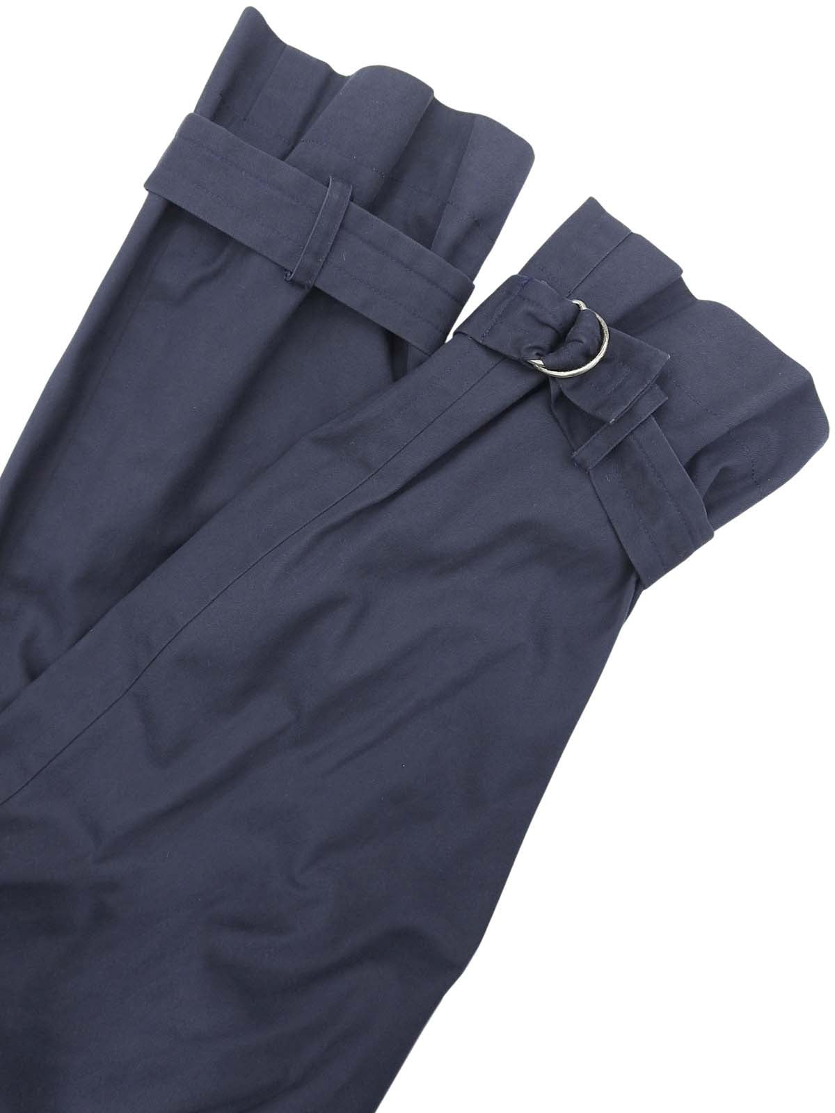 トレンチコート ネイビー