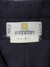 ウールロゴボタンセットアップ ネイビー