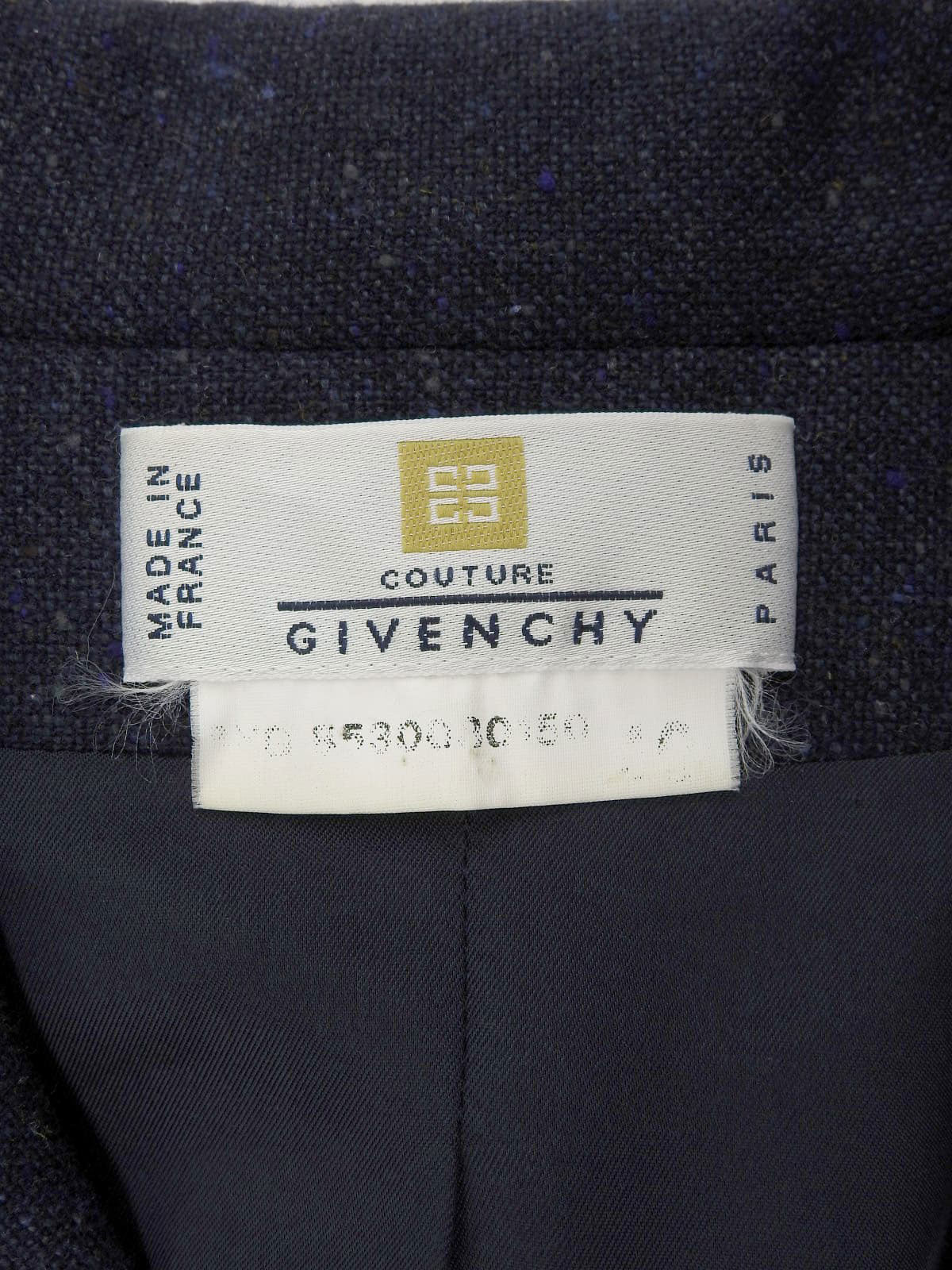 ウールロゴボタンセットアップ ネイビー