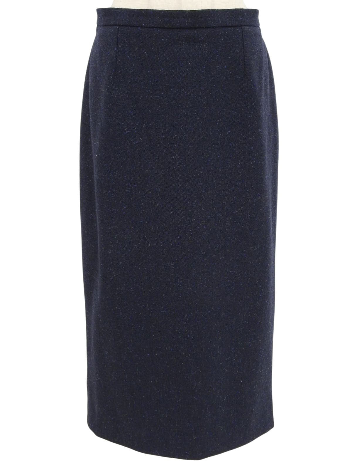 ウールロゴボタンセットアップ ネイビー