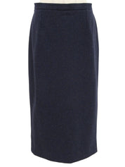 ウールロゴボタンセットアップ ネイビー