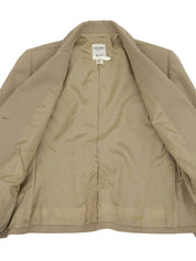 ウールステッチデザインジャケット ベージュ