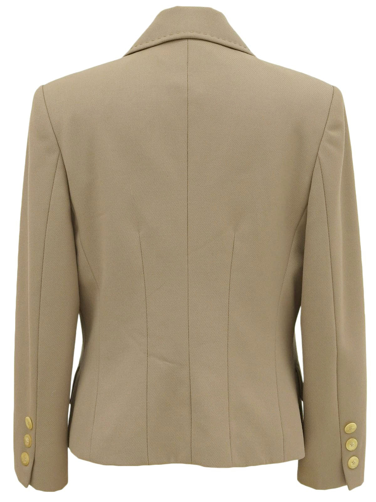 ウールステッチデザインジャケット ベージュ