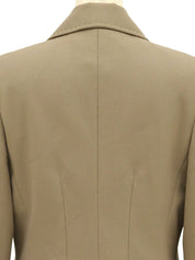 ウールステッチデザインジャケット ベージュ