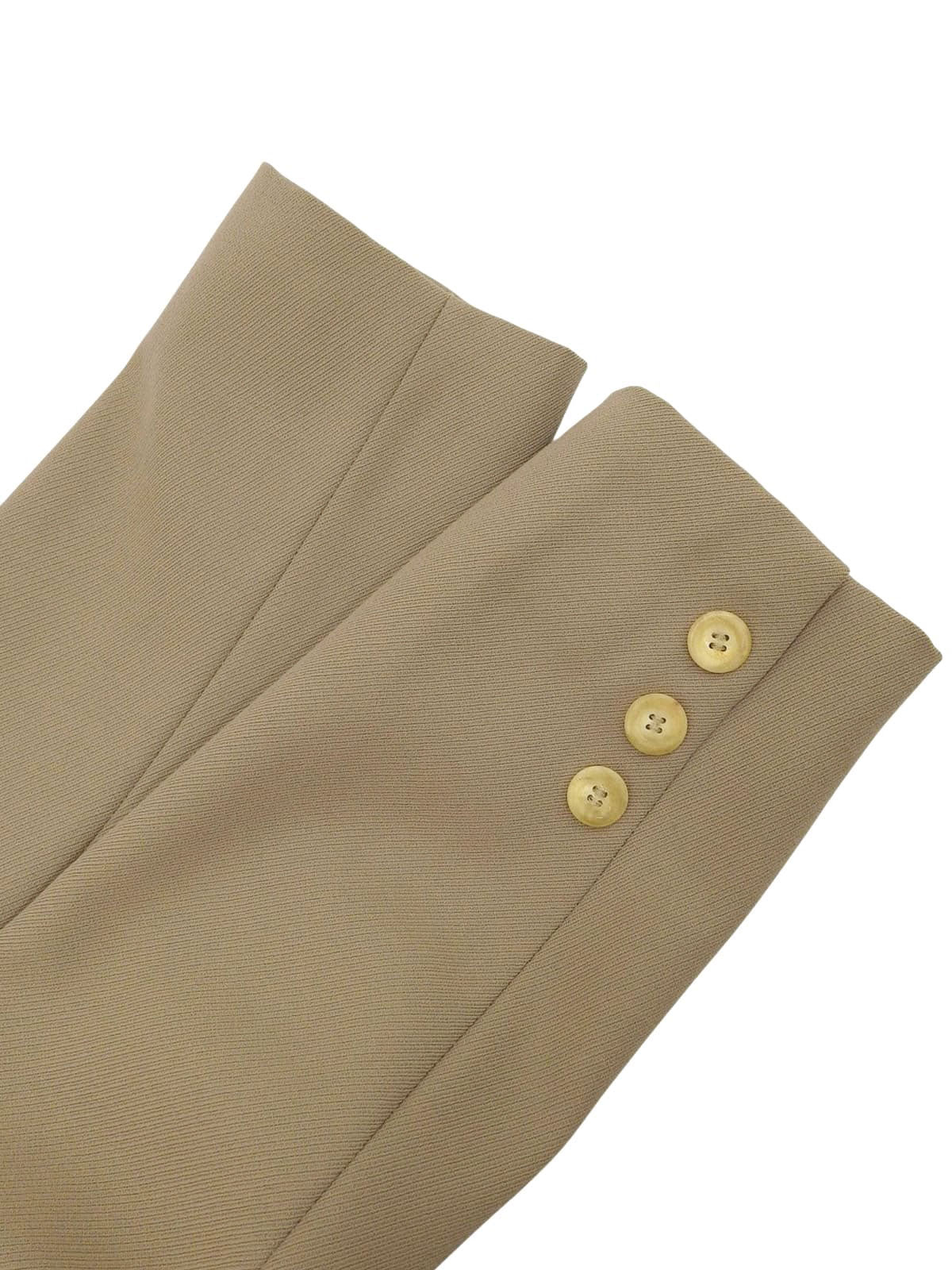 ウールステッチデザインジャケット ベージュ