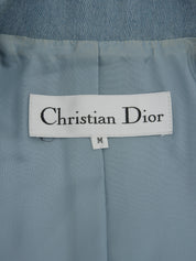 ウールダブルブレストジャケット ライトブルー