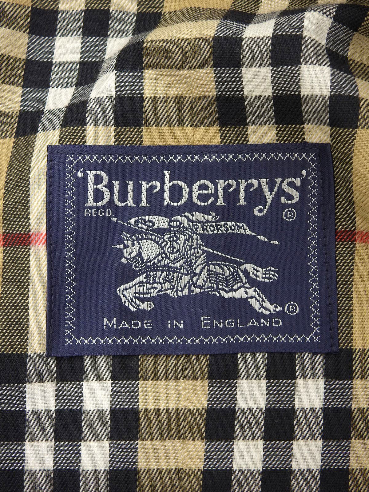 ノバチェックライニングトレンチコート カーキ