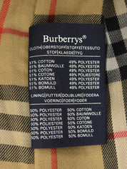 ノバチェックライニングトレンチコート カーキ