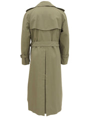 ノバチェックライニングトレンチコート カーキ