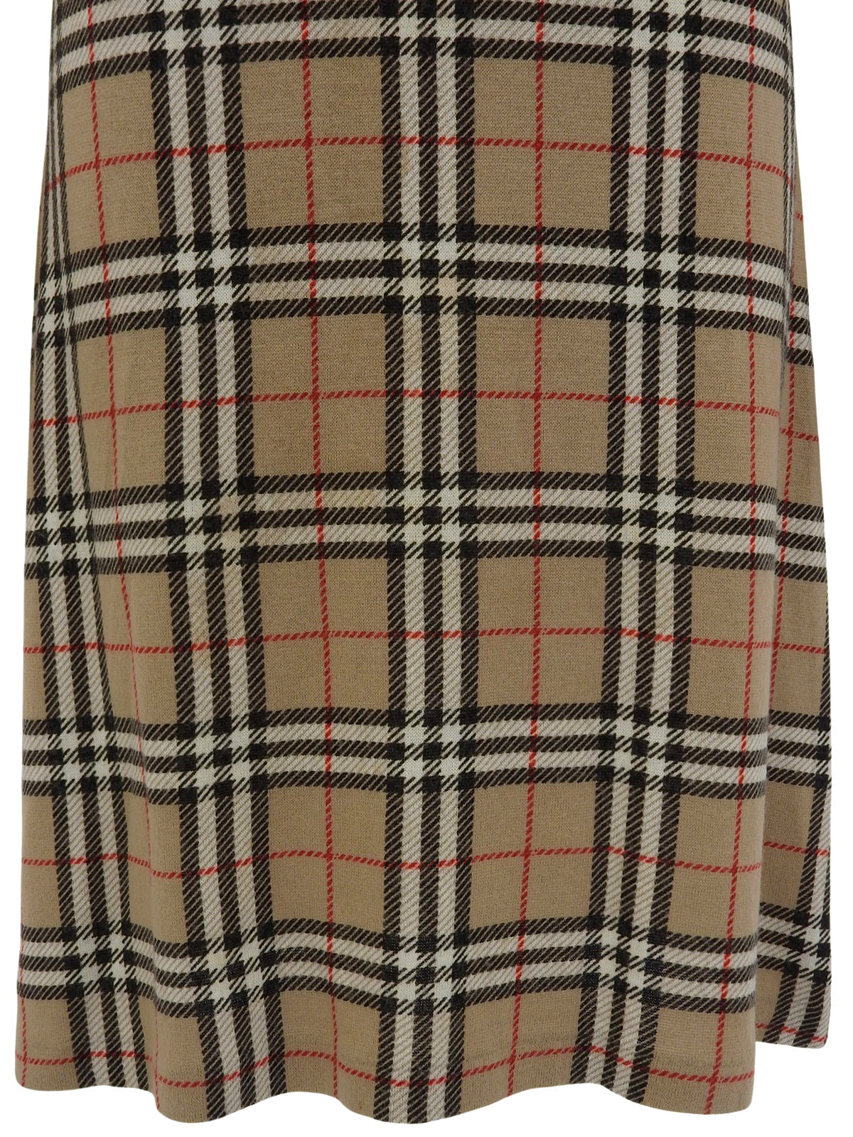 ノバチェックパターンフリルリボンワンピース ベージュ/マルチ