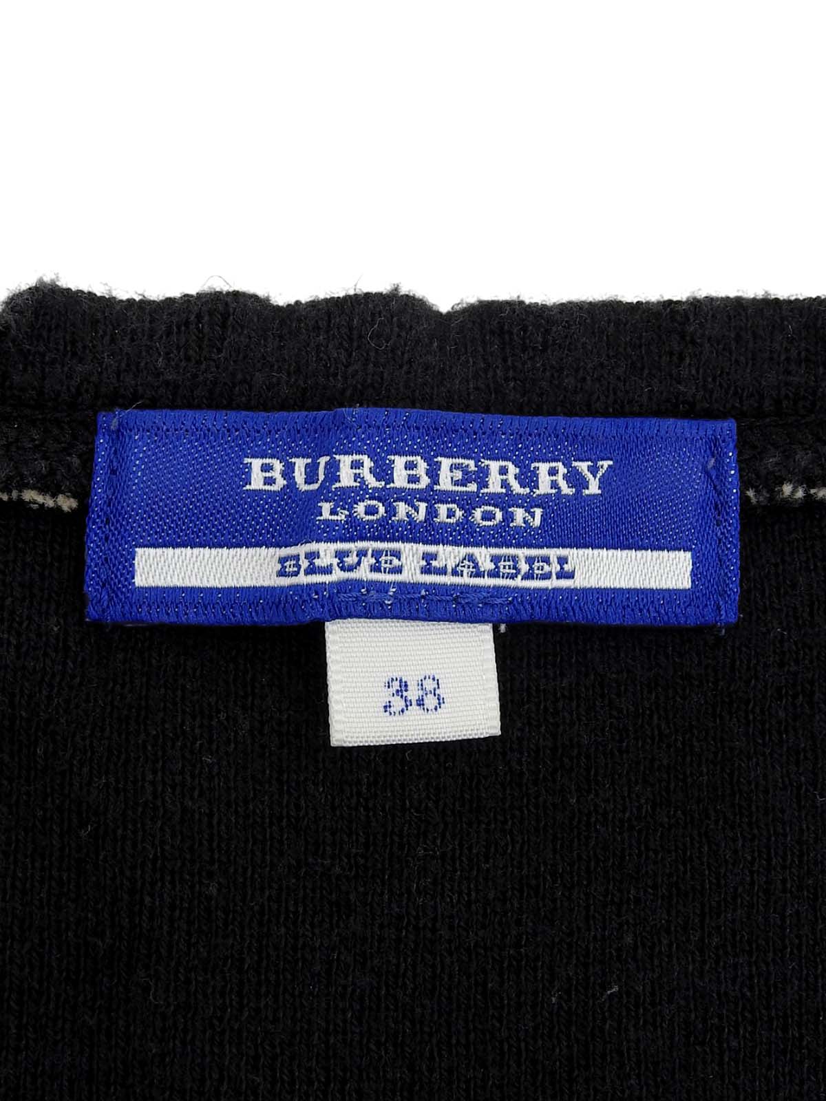 Logo Embroidered Trim Ruffle Design Sleeveless Top in Black