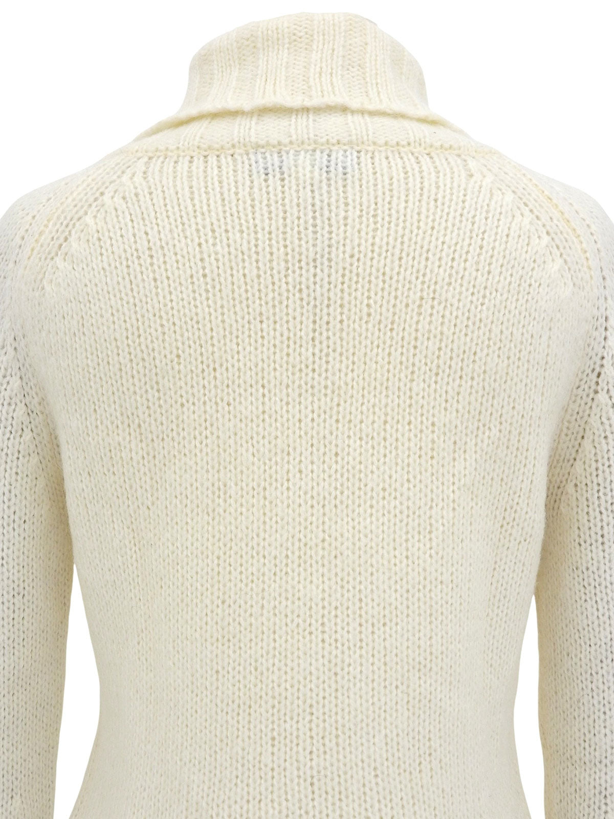 ハイネックニットトップス アイボリー