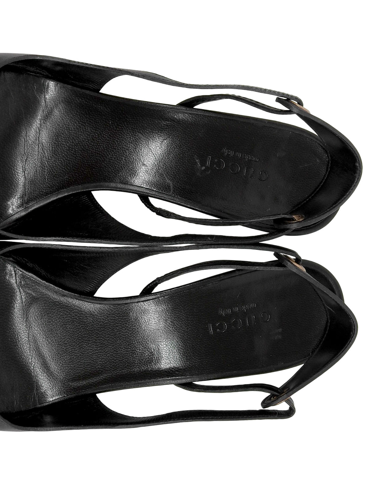 リボンポインテッドトゥミュール ブラック