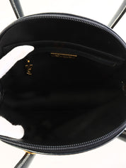 Y-Cut Logo Charm 2-Way Handbag Navy/White